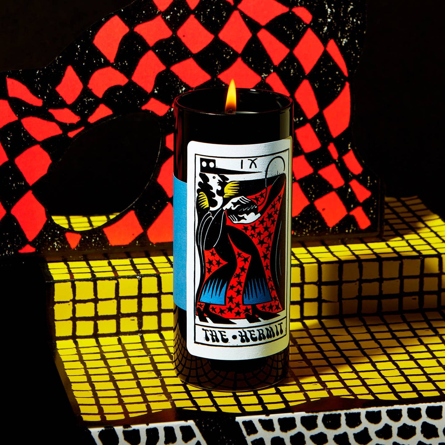 Tarot Candle - The Hermit (Scented)