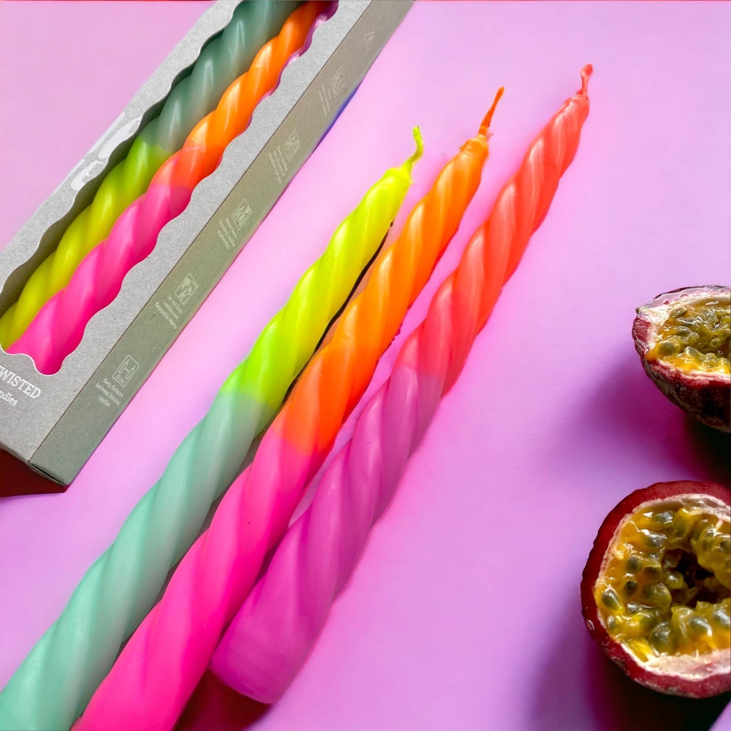 Dip Dye Twisted * Shades of Passionfruit