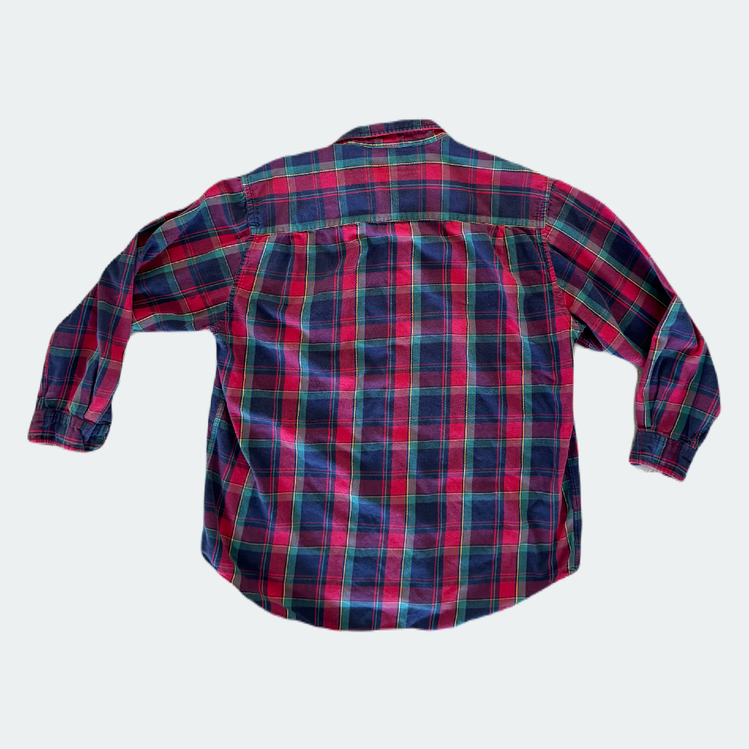Abercrombie Y2K Plaid Button Down