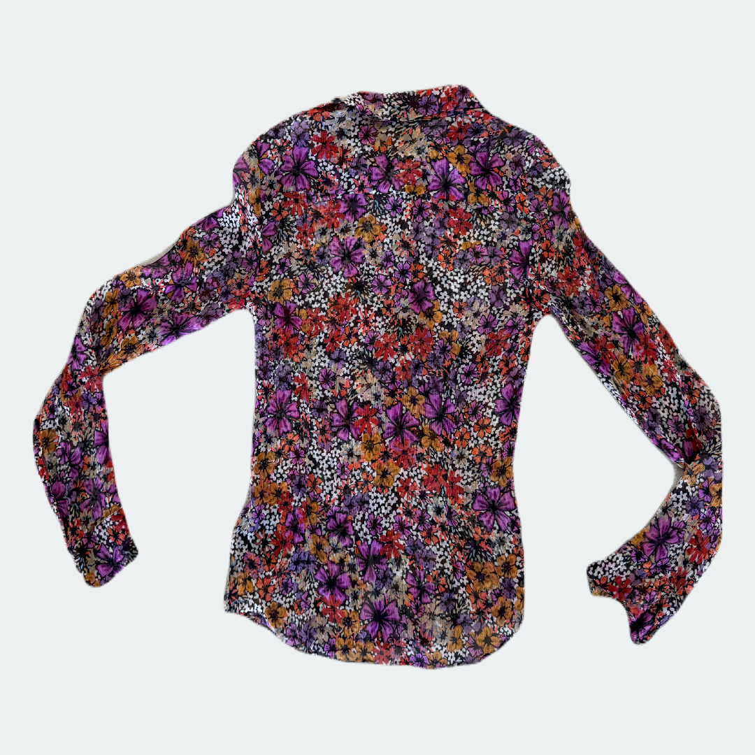 Dries Van Noten Silk Floral Print