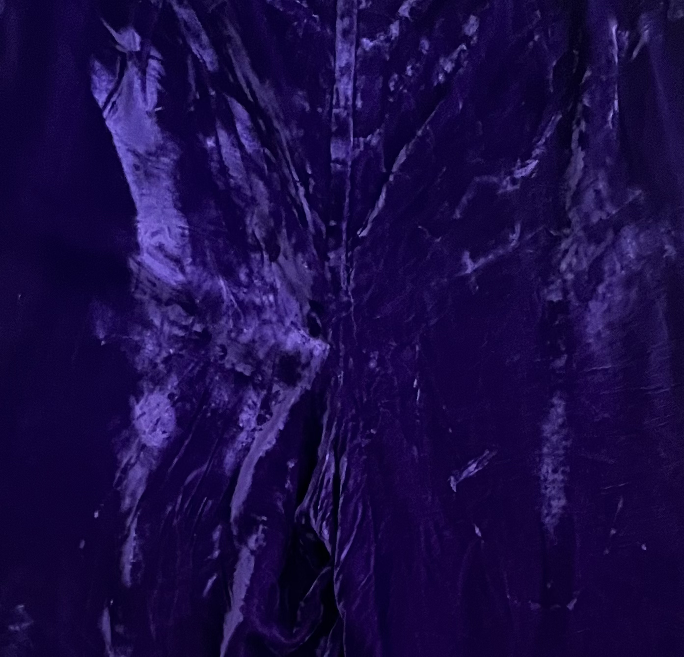 Velvet Wide Leg Trouser