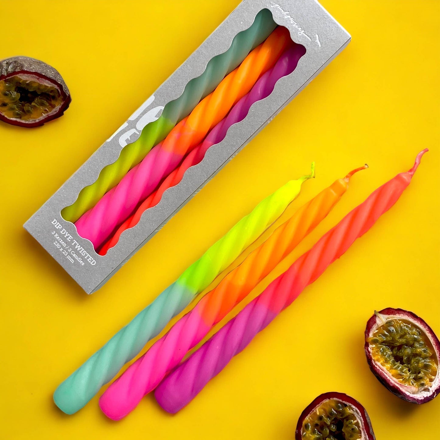 Dip Dye Twisted * Shades of Passionfruit