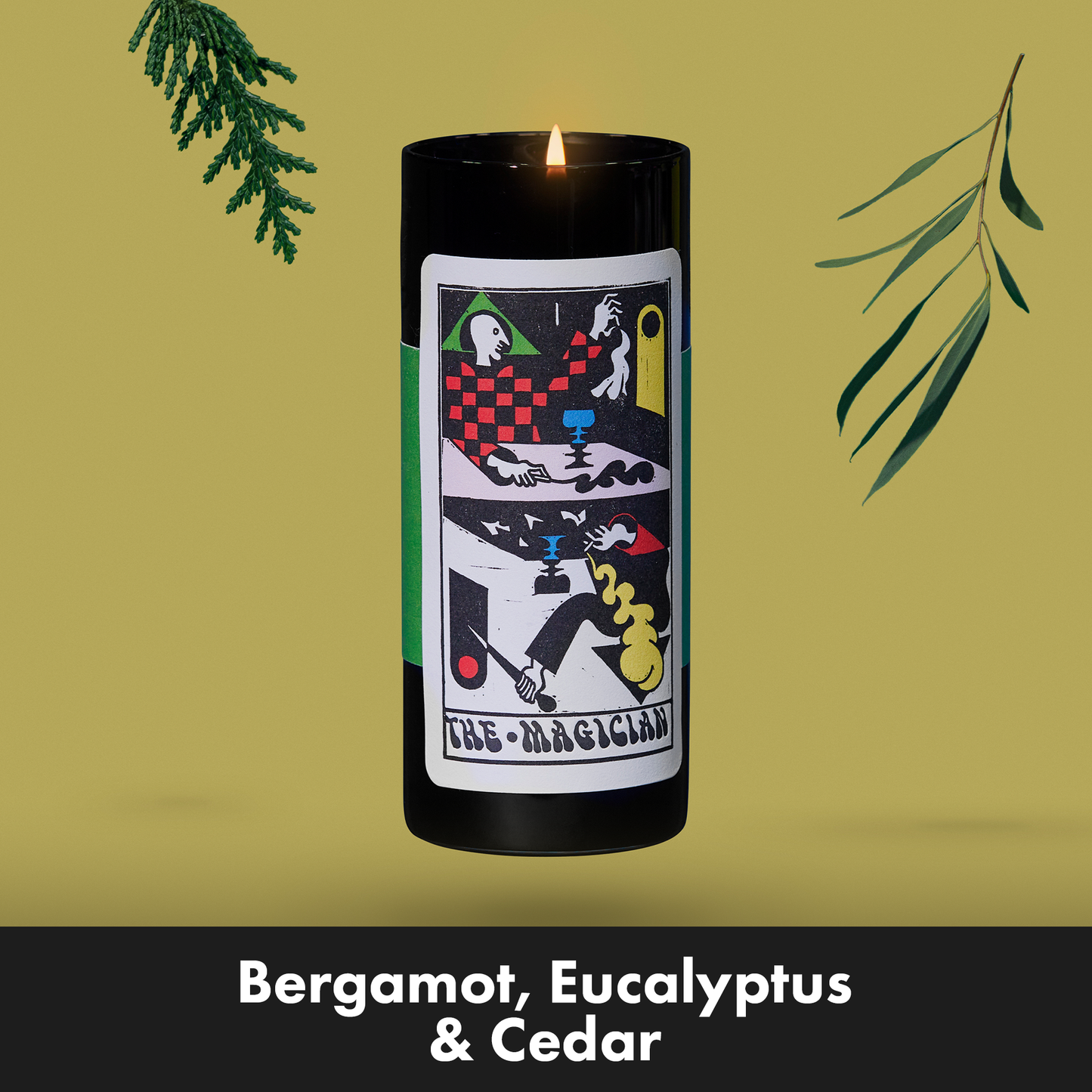 Tarot Candle - The Magician (Scented)