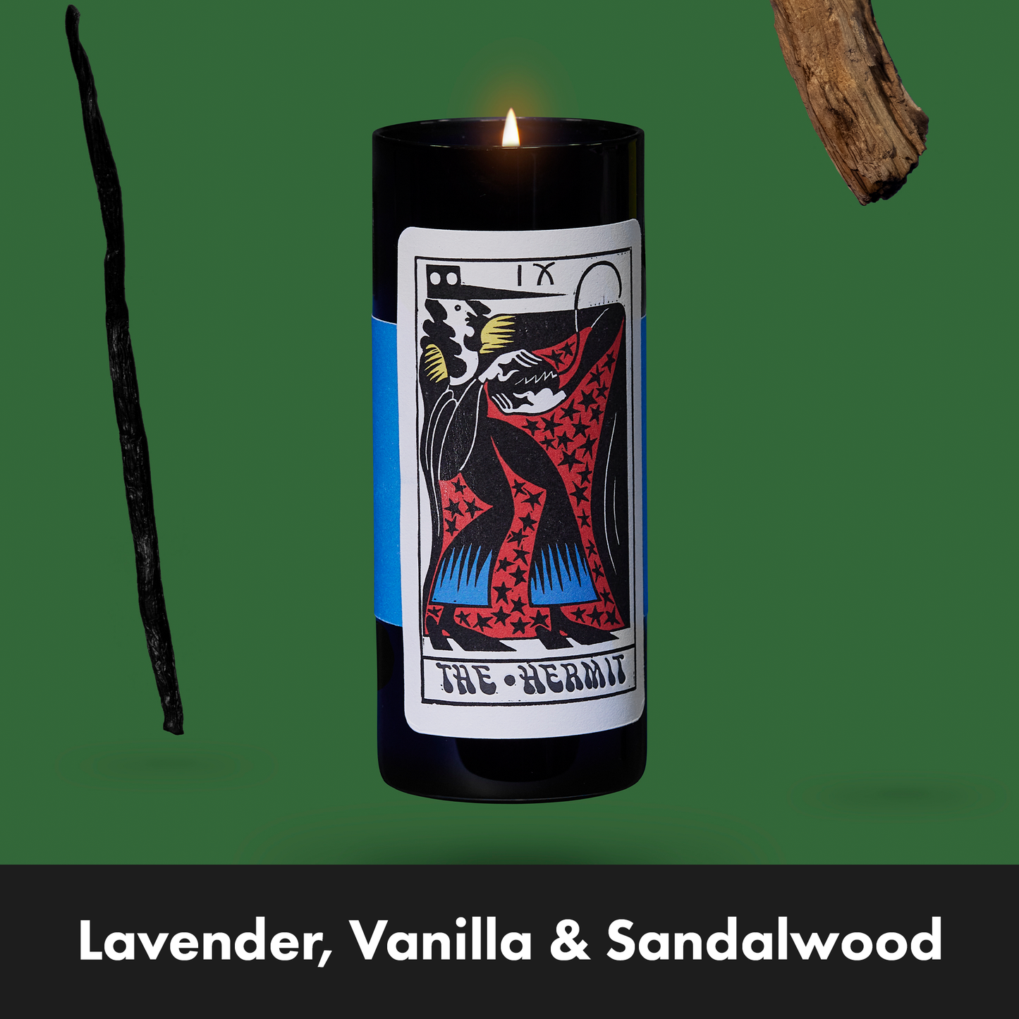 Tarot Candle - The Hermit (Scented)