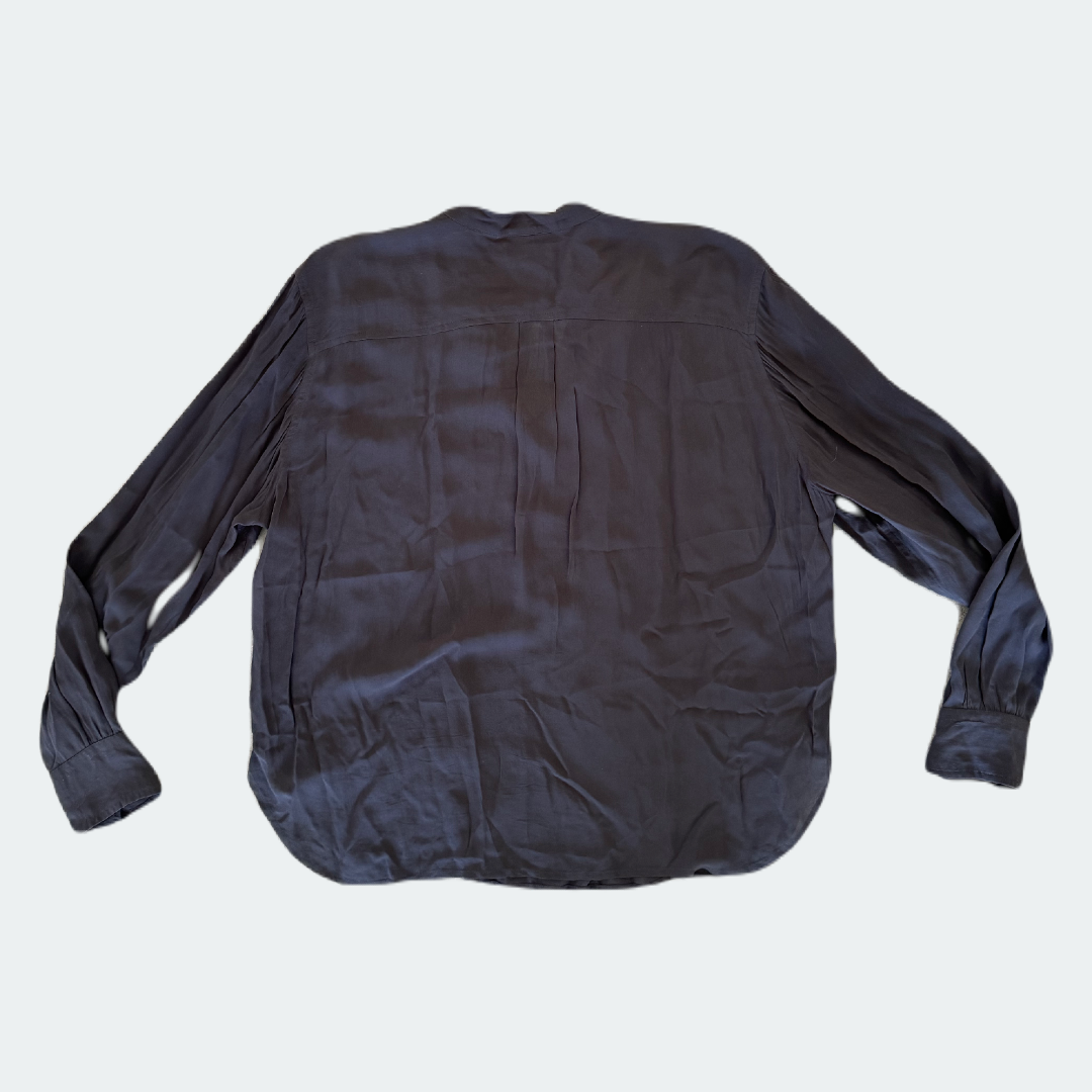 Etoile Isabel Marant Black Mock Neck Blouse