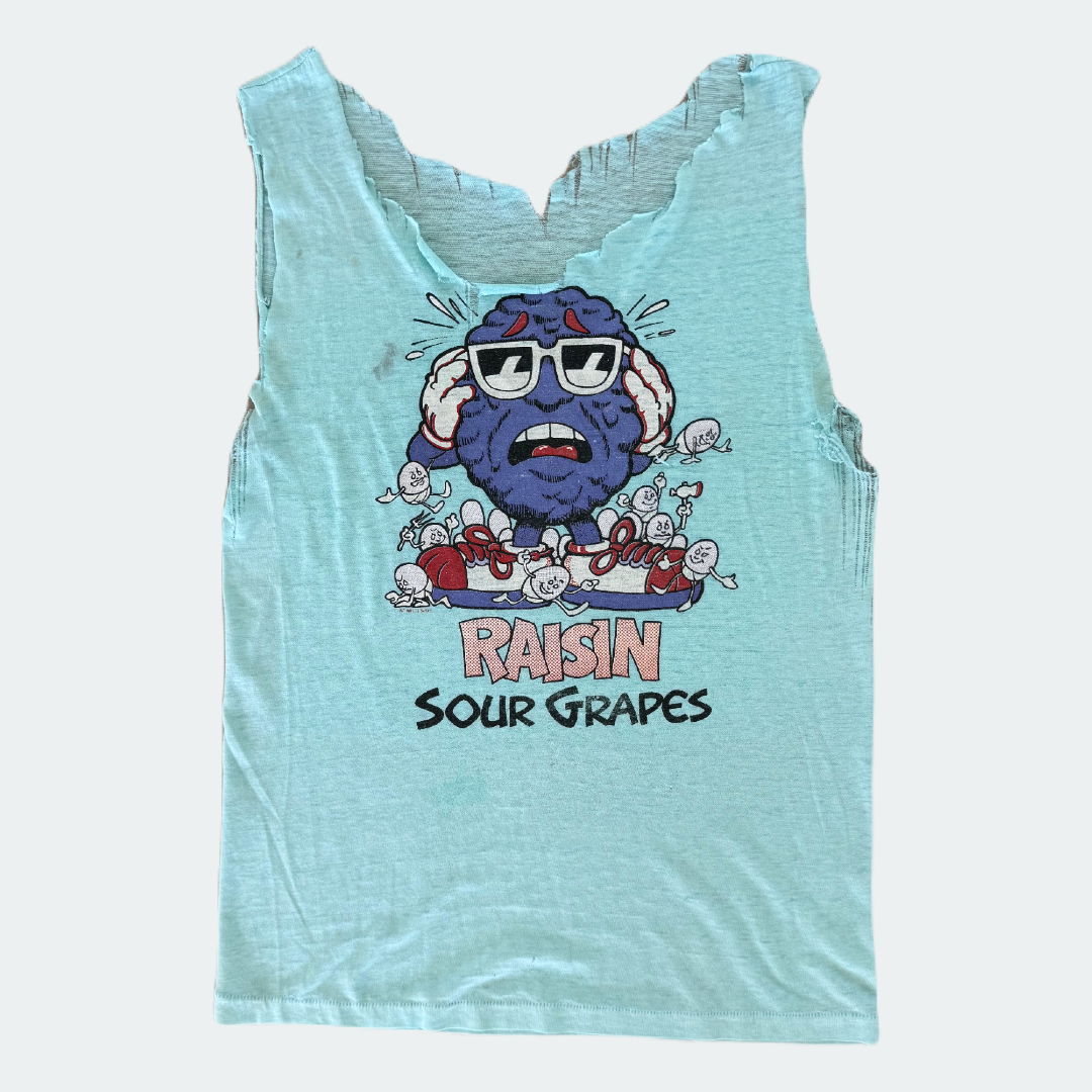 Raisin Sour Grapes Sheer Tank