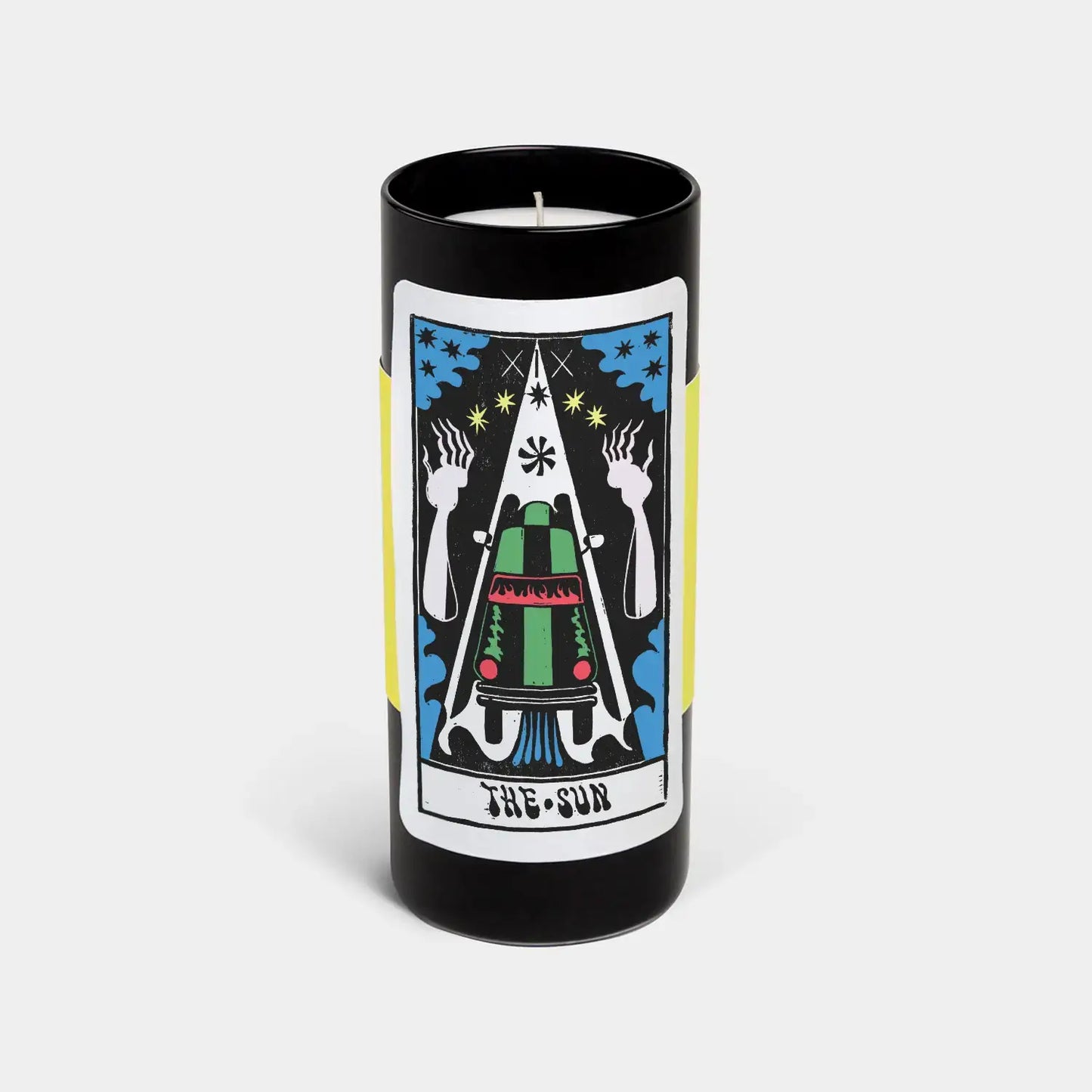 NEW: Tarot The Sun Candle - 6" Tall & 60 Hr Burn, Scented