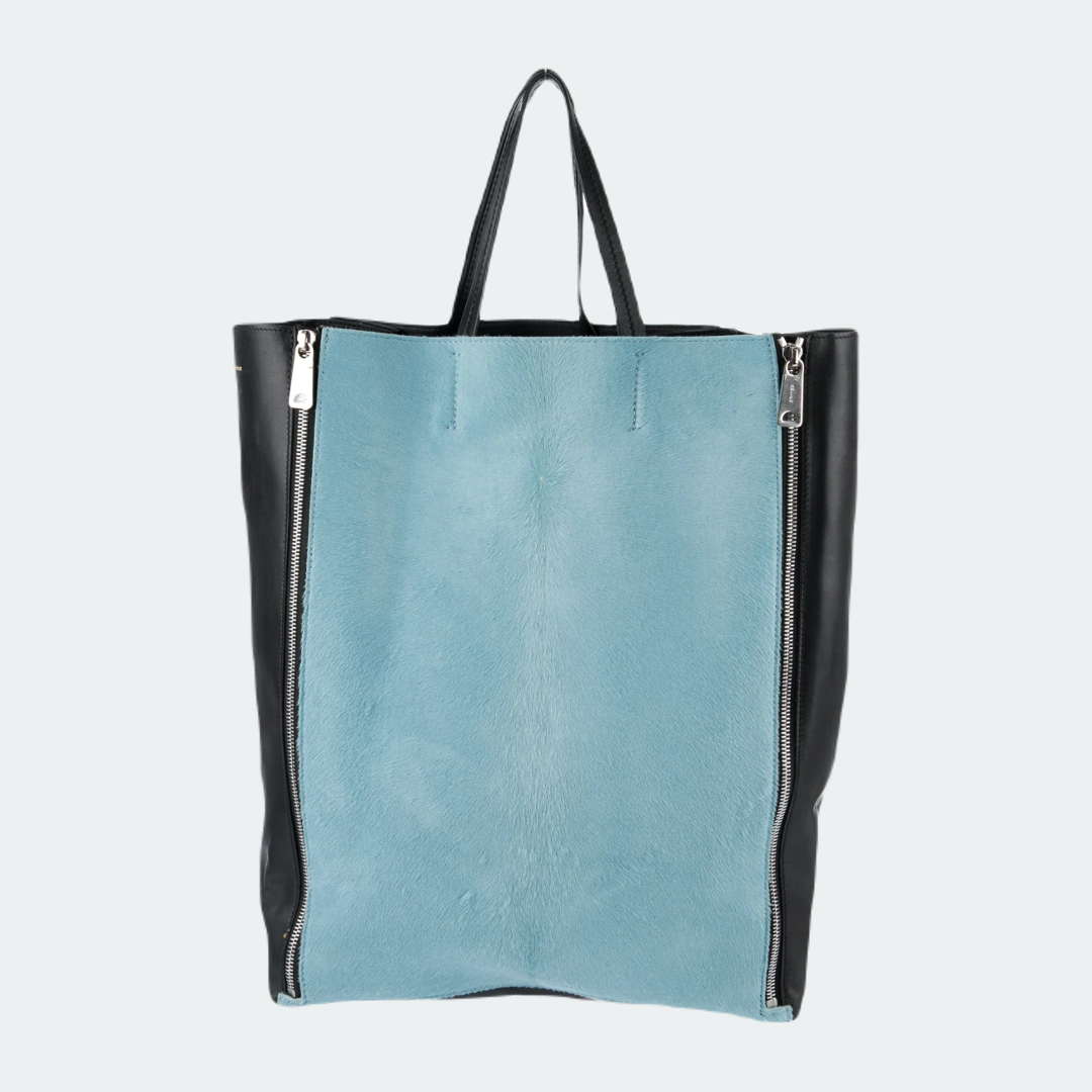 CELINE Pony Hair Vertical Cabas