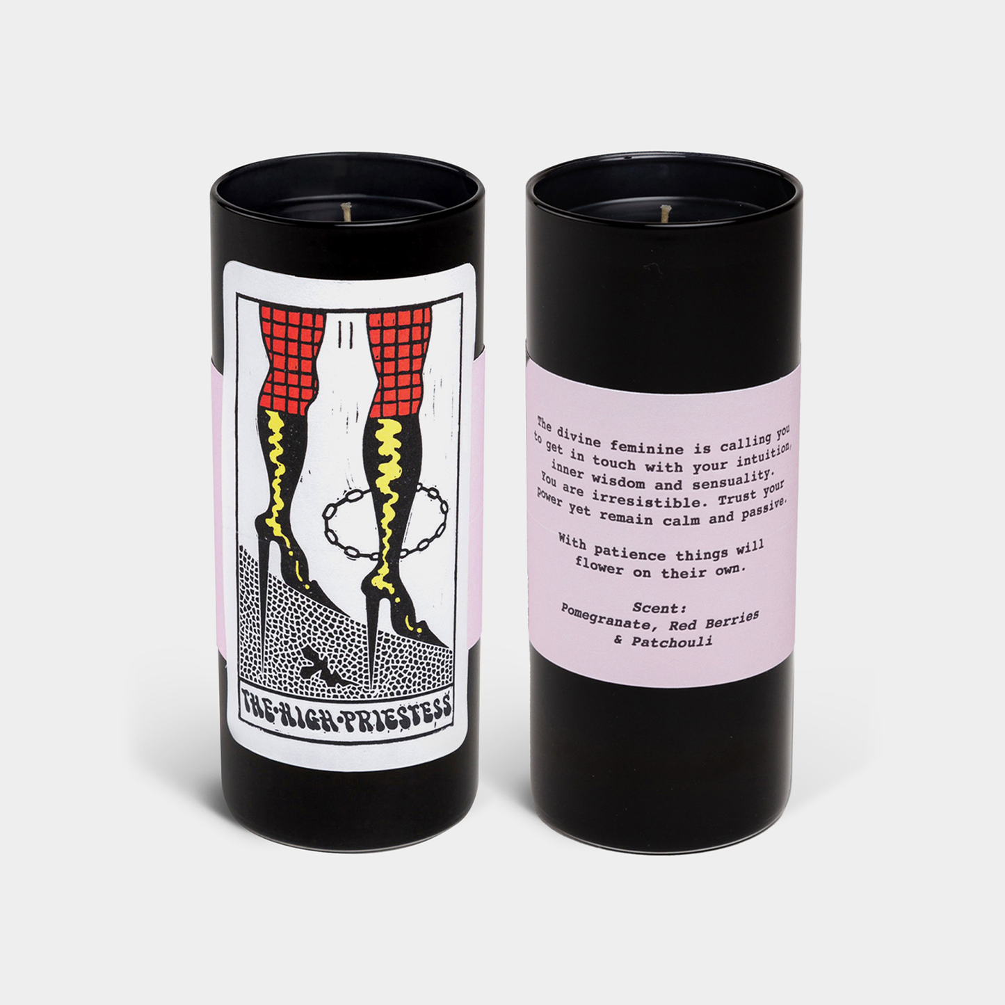 Tarot Candle - The High Priestess (Scented)
