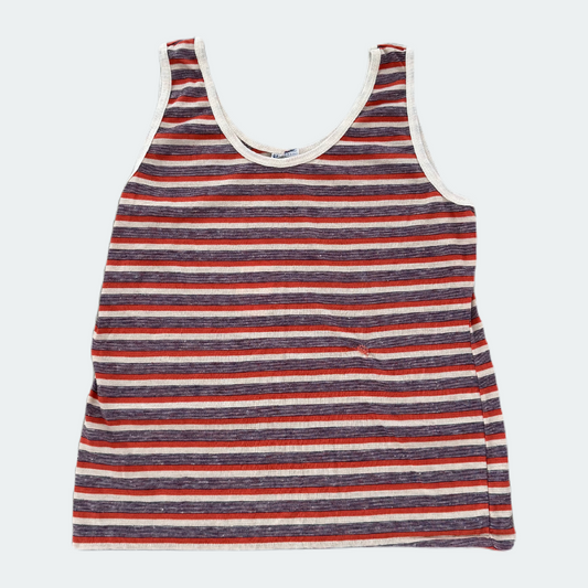 Made in the USA Vintage Purple Stripe Tank