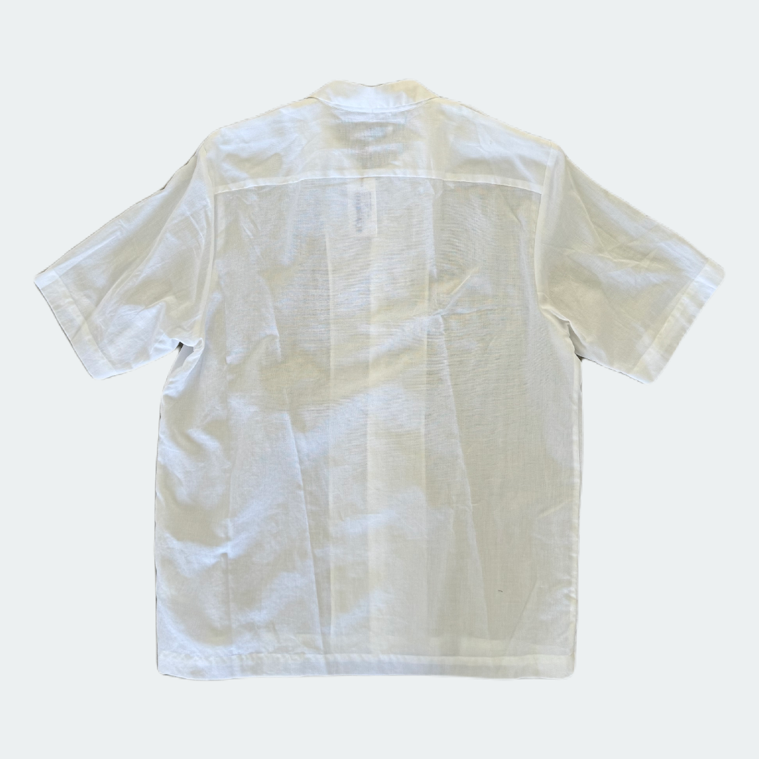 Dries Van Noten White Camp Shirt