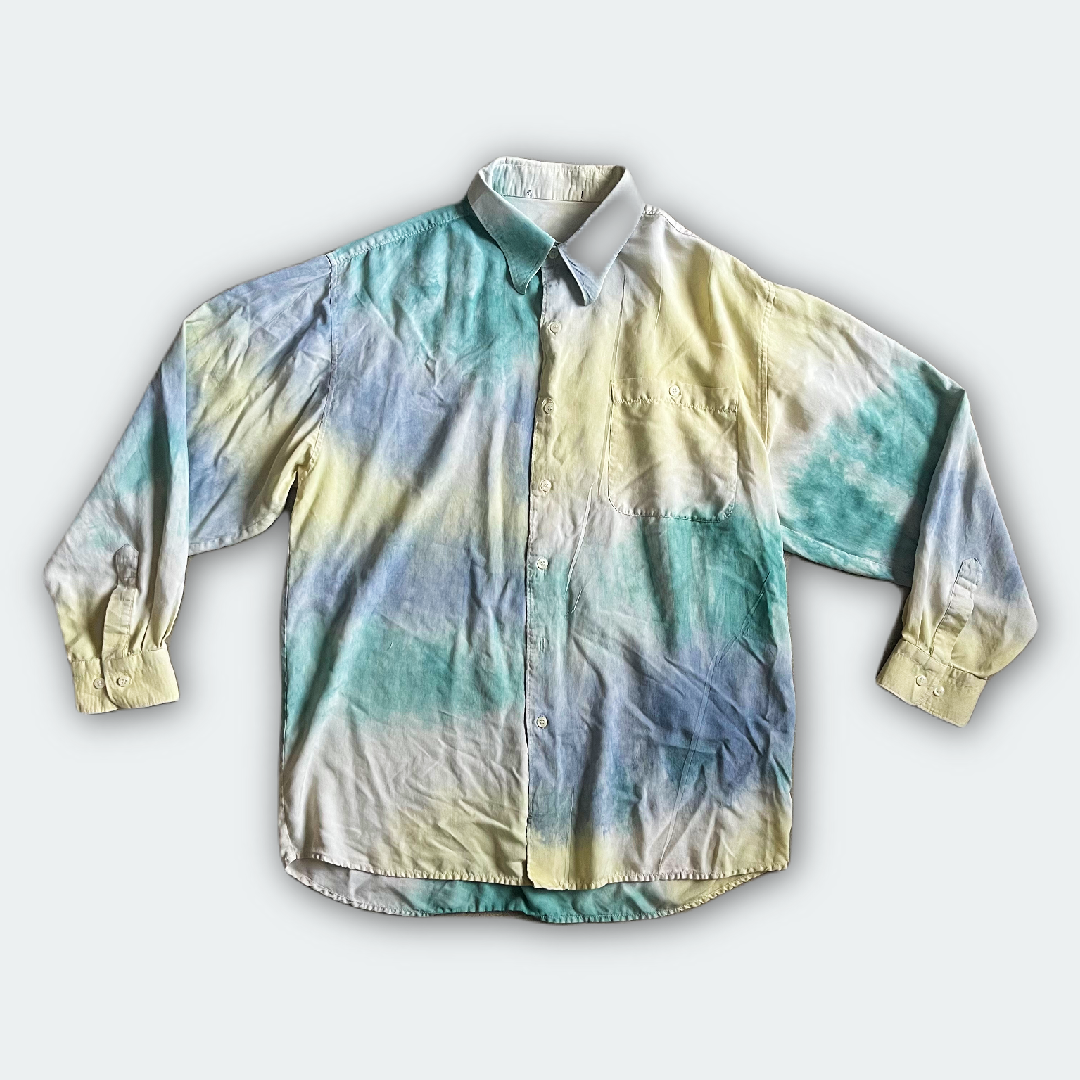 Silk Light Tie Dye Long Sleeve