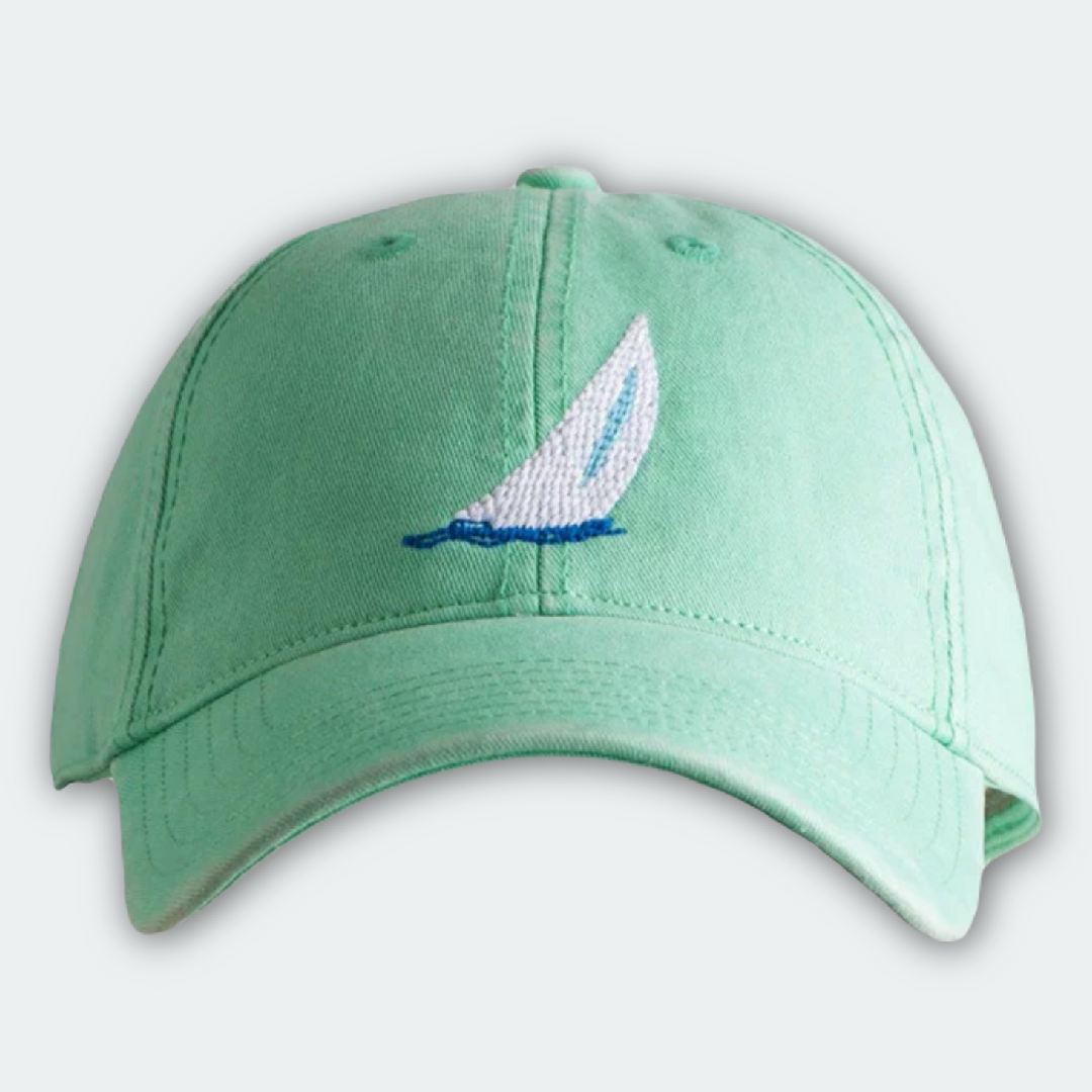 Sailboat Keys Green Cap