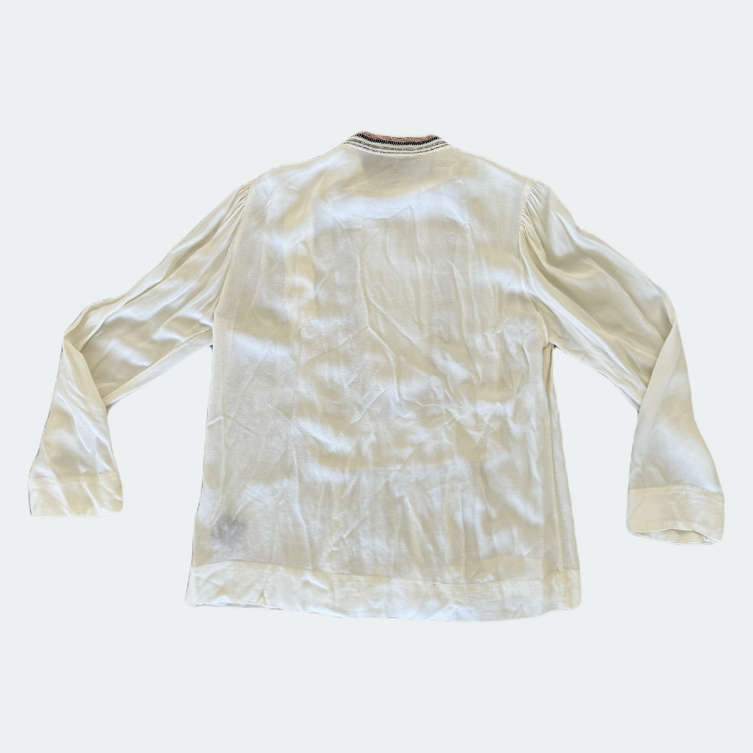 Etoile Isabel Marant Mock Neck Three Quarter Sleeve