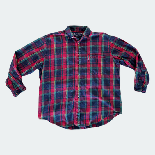 Abercrombie Y2K Plaid Button Down