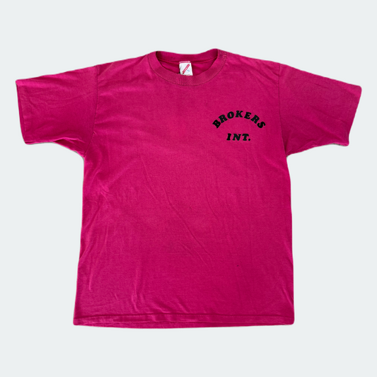 Vintage Brokers Int. Pink Tee