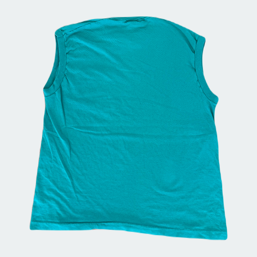 Solid Teal Pocket Muscle